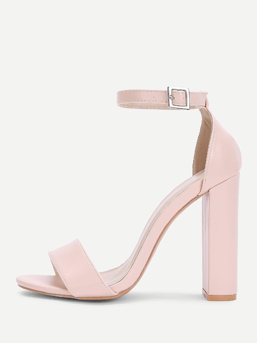Two Part Ankle Strap Heels
