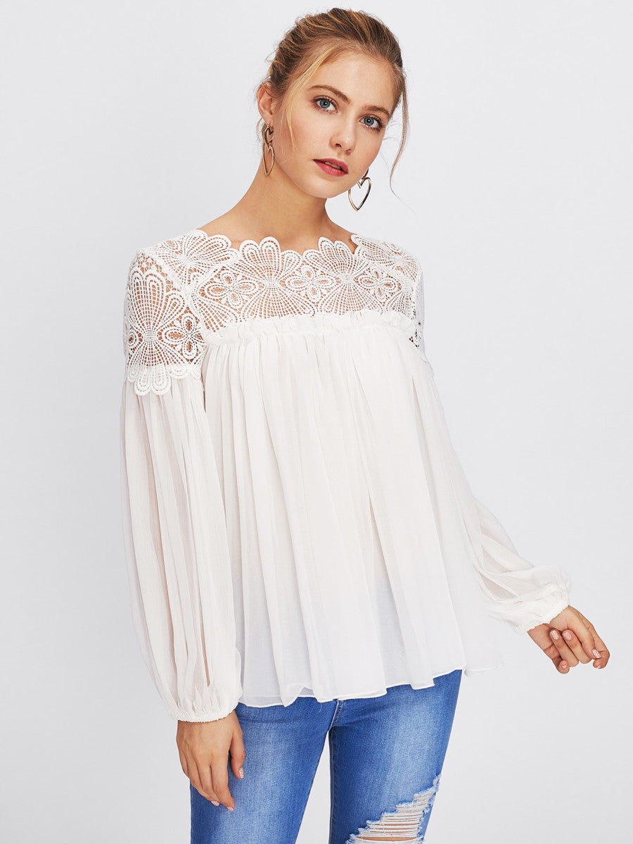 long smock top